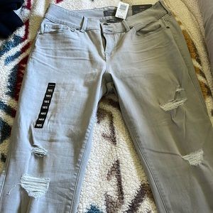 Grey skinny jeans